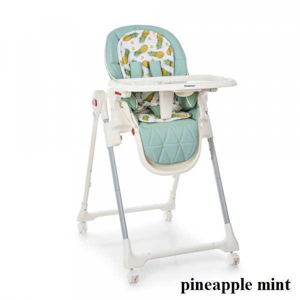 Стільчик для годування El Camino ME 1037 CRYSTAL (pineapple mint) Стільчик для годування El Camino ME 1037 CRYSTAL (pineapple mint)
